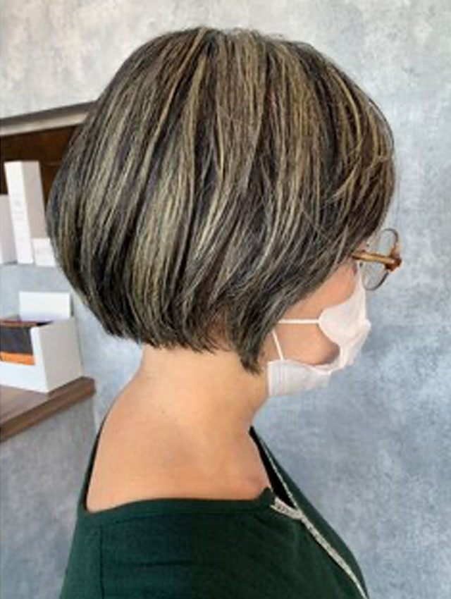 ハイライトのカラーのみ