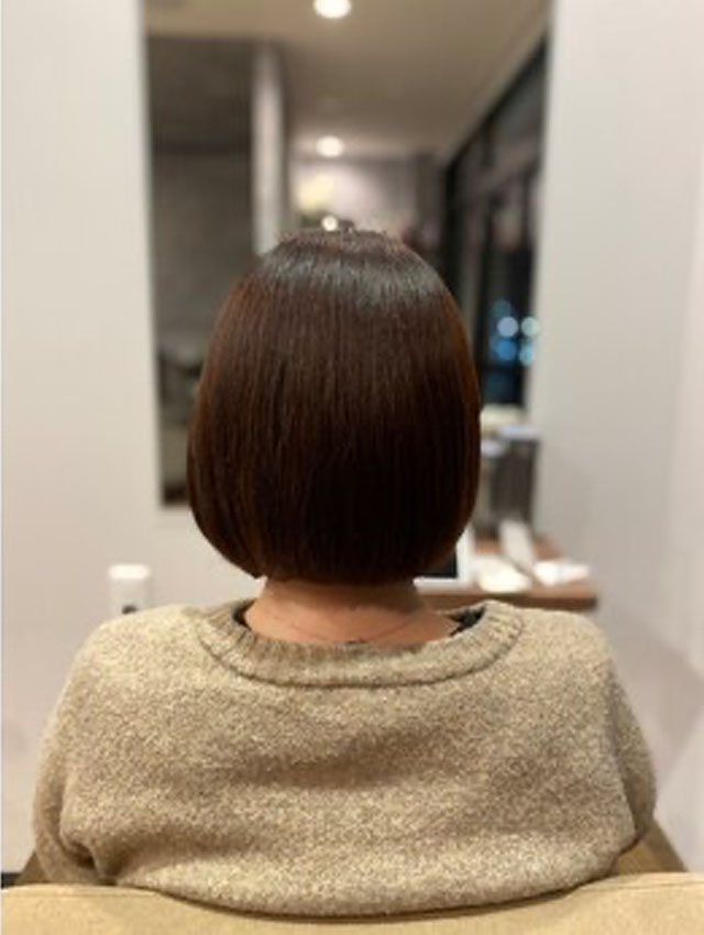 ワンレングスボブ