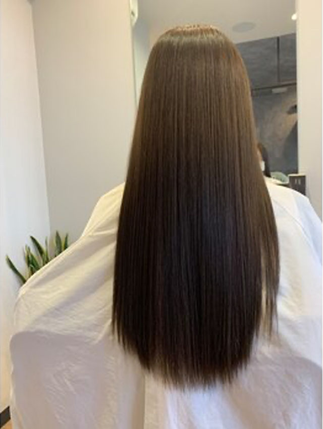 髪質改善ストレート