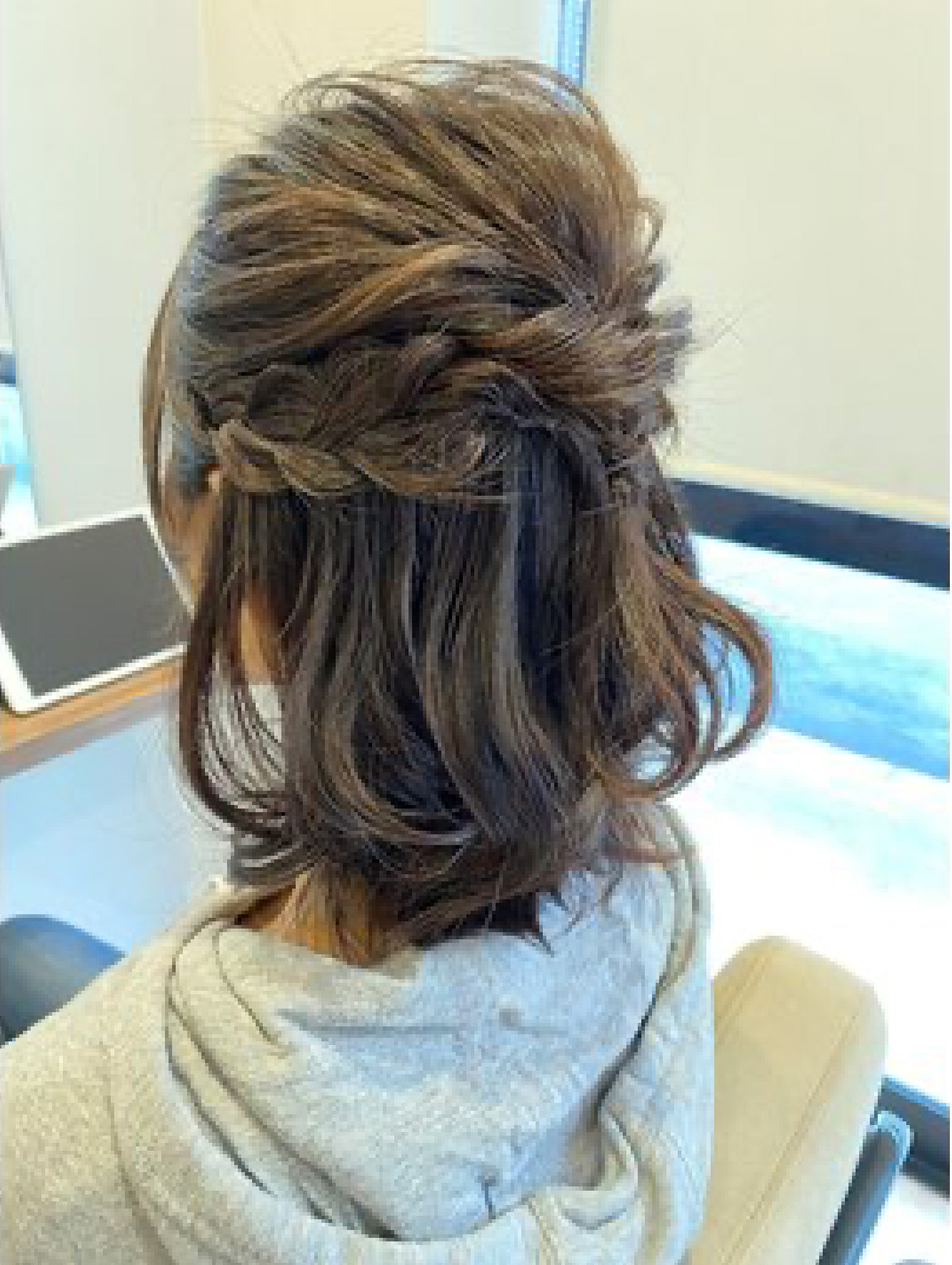 結婚式お呼ばれヘア