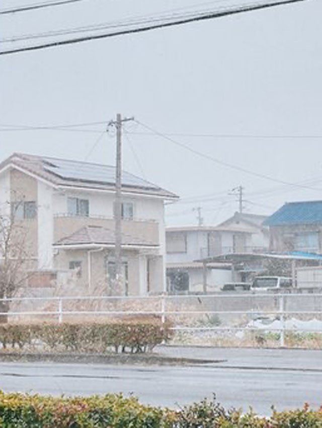 雪の日のご来店