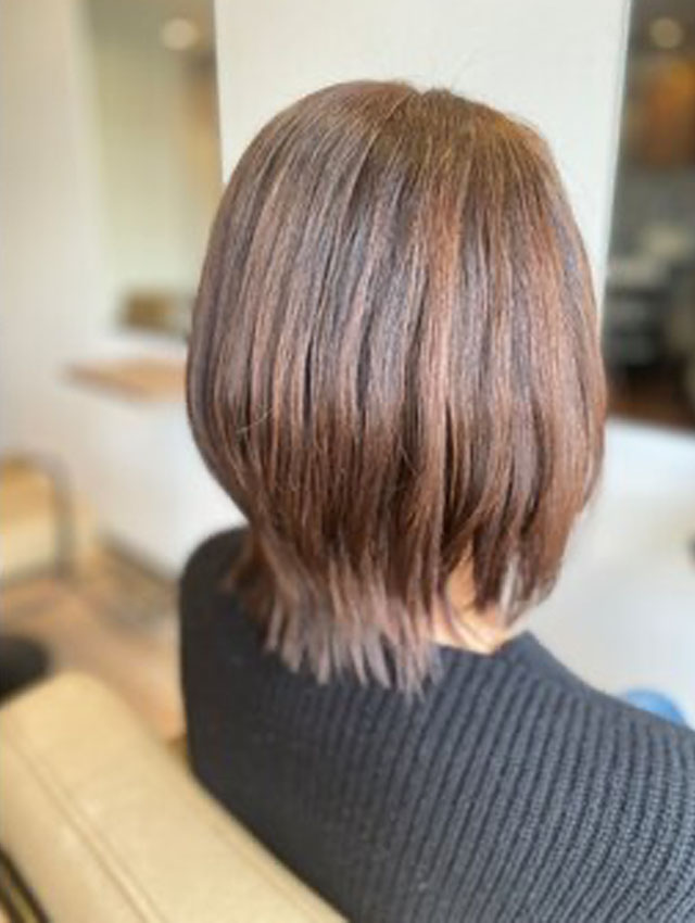 レイヤードボブ