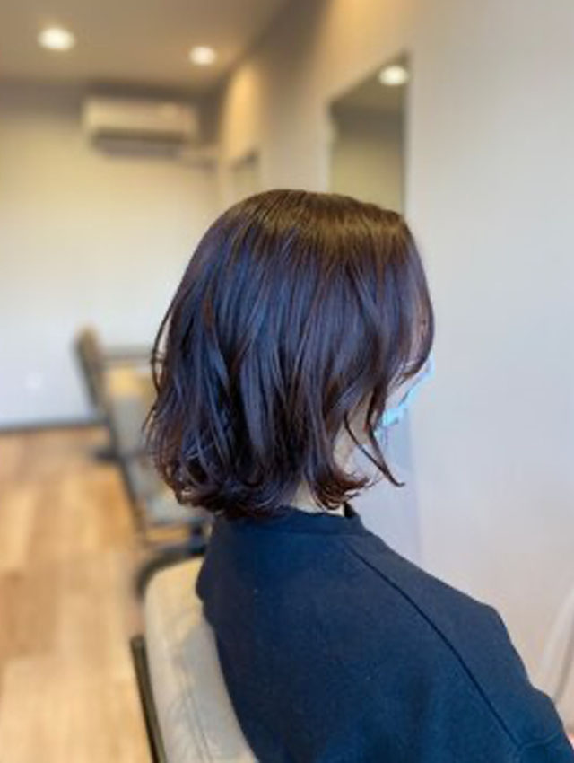 ニット帽スタイル